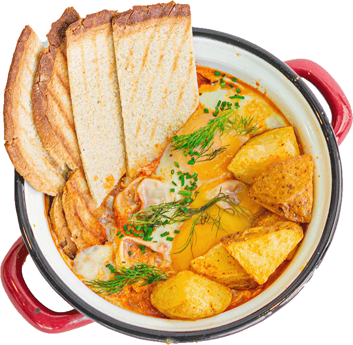 Menemen My Way - Huevos revueltos al estilo turco con tomate y pimientos