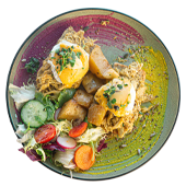 Chicken Benedict Mini